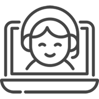 WebHelp telephone support icon